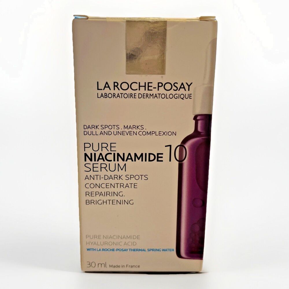 New La Roche-Posay Pure Niacinamide 10 Serum-Anti-Dark Spots-30ml Sealed EX 2028
